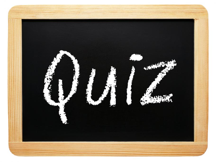quiz sign