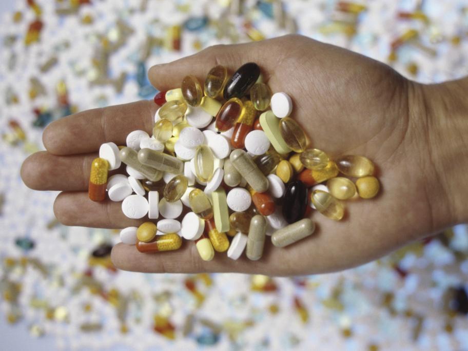 assortment of pills
