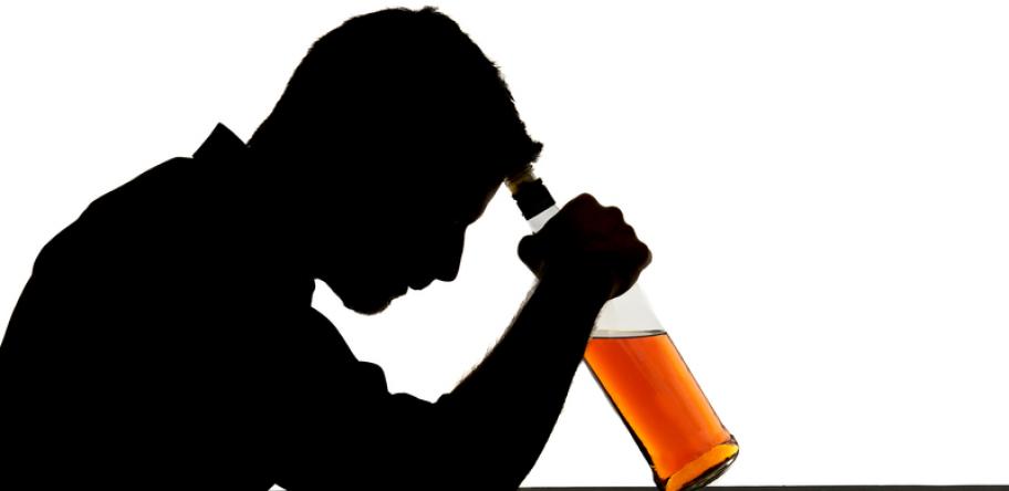 alcoholic man