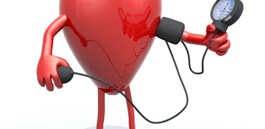 blood pressure heart man