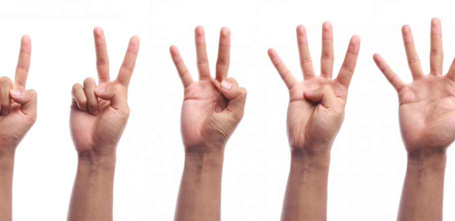 five fingers