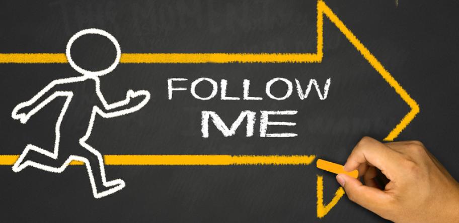 follow me concept