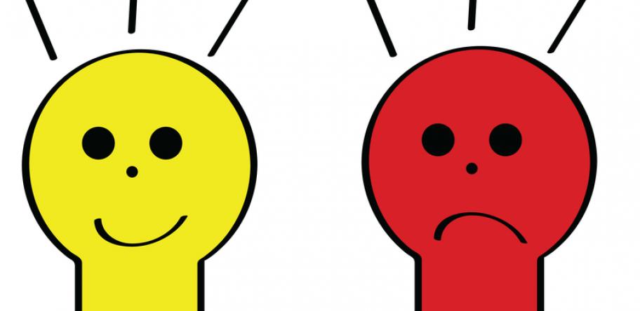 good idea bad idea concept