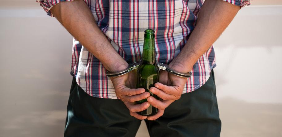 Man in handcuffs