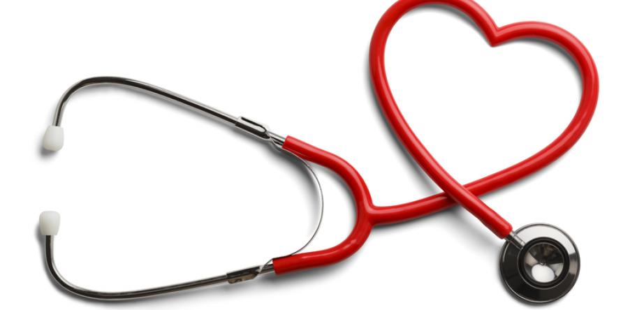heart stethoscope concept