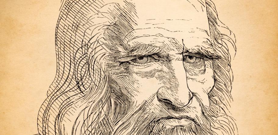 Da Vinci self-portrait