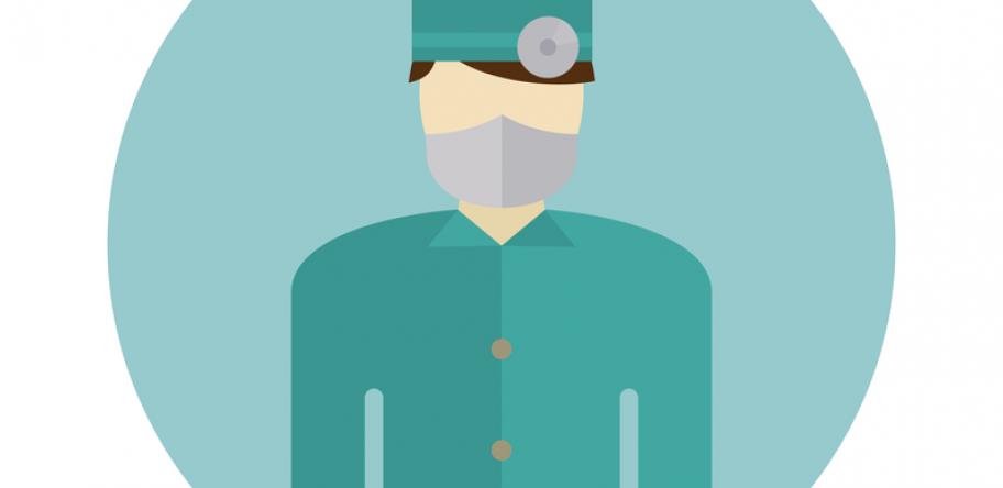 man in scrubs