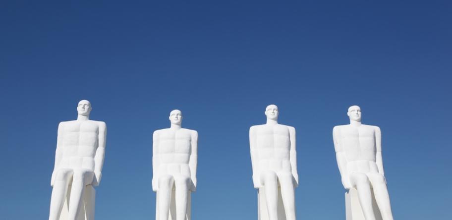 male statues
