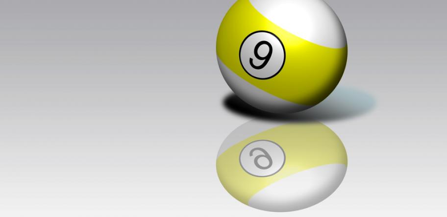 nine billiard ball