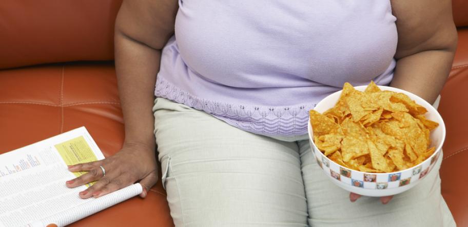 obese woman