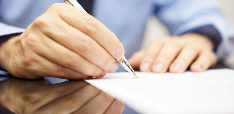 writing a letter