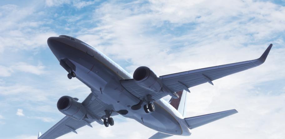 plane taking off