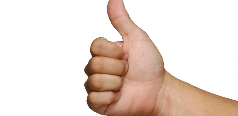 thumbs up