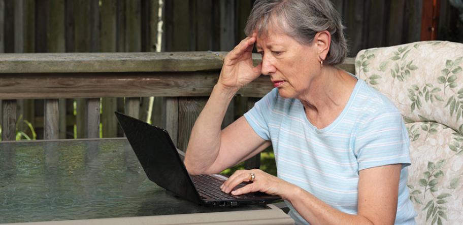 elderly woman
