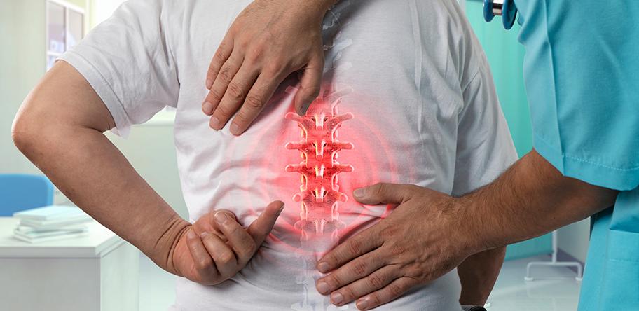 Mature backache exam