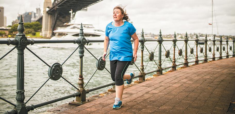 woman exercising weight