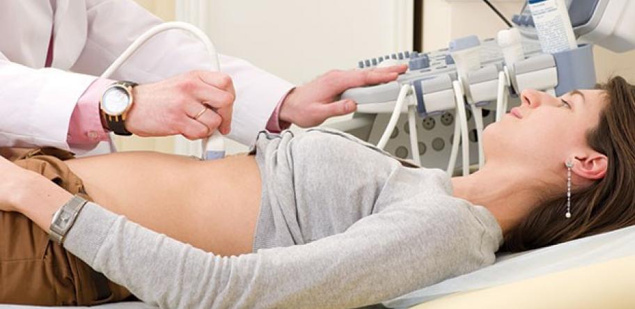 Abdominal ultrasound
