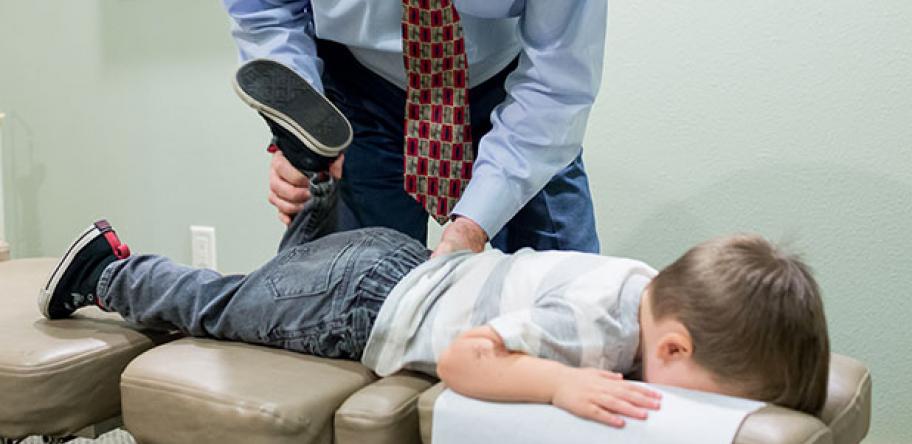 Chiropractor child