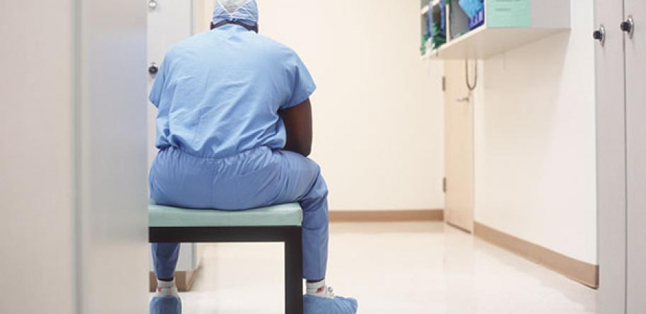 Hospital scrubs