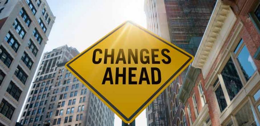 changes ahead