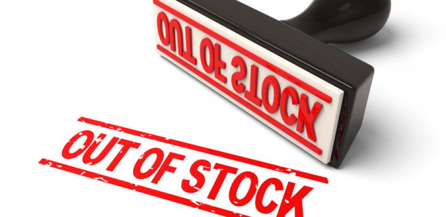 red tape out of stock