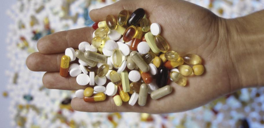 assortment of pills