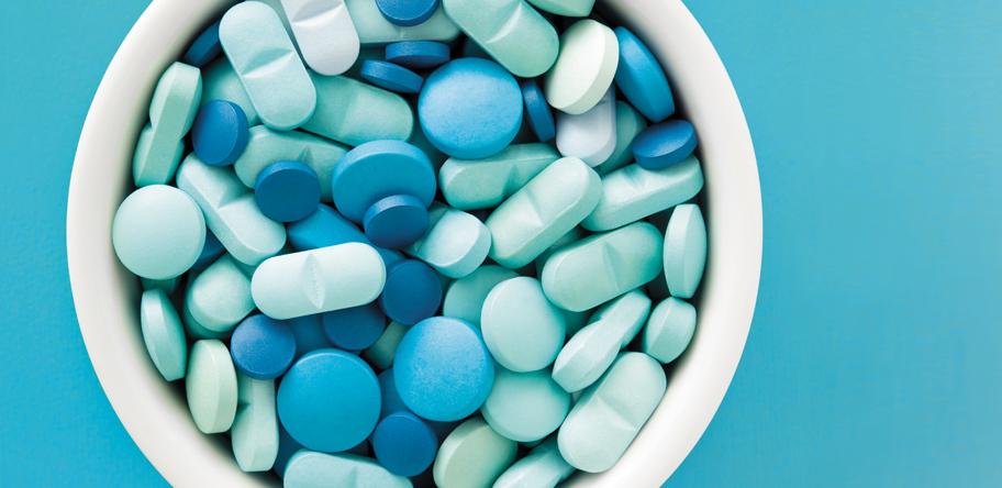 Blue pills