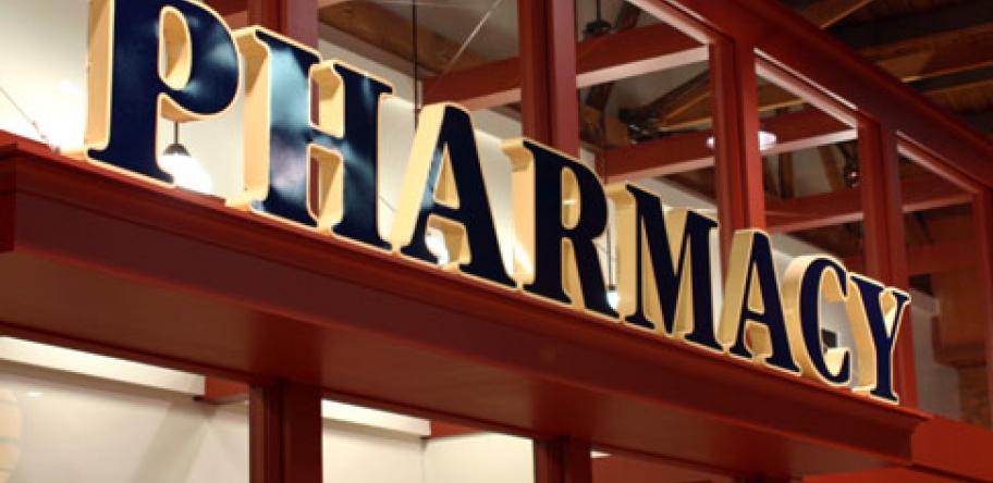 pharmacy sign